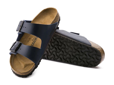 Birkenstock Arizona Birko Flor Blue Slide