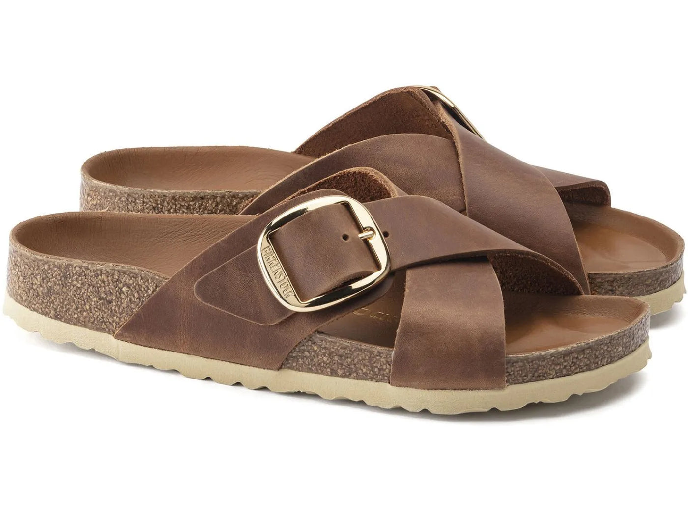 BIRKENSTOCK Siena Cognac Big Buckle Gr8 Gear NZ