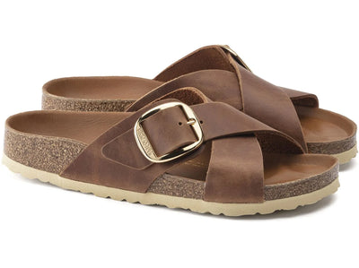 BIRKENSTOCK Siena Cognac Big Buckle Gr8 Gear NZ