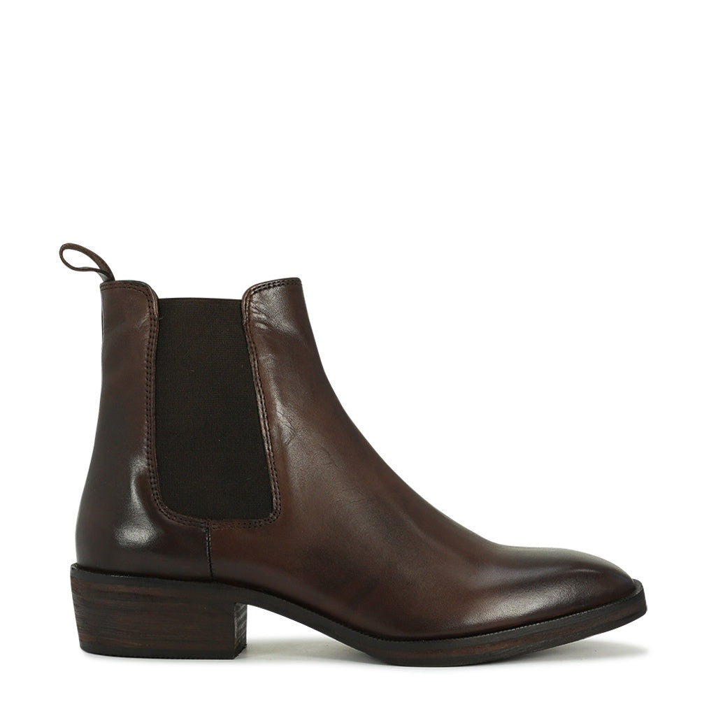 EOS Boss Dark Brown Leather Boot