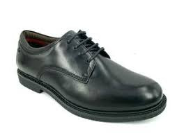 Clarks Dallas Black Leather Shoe