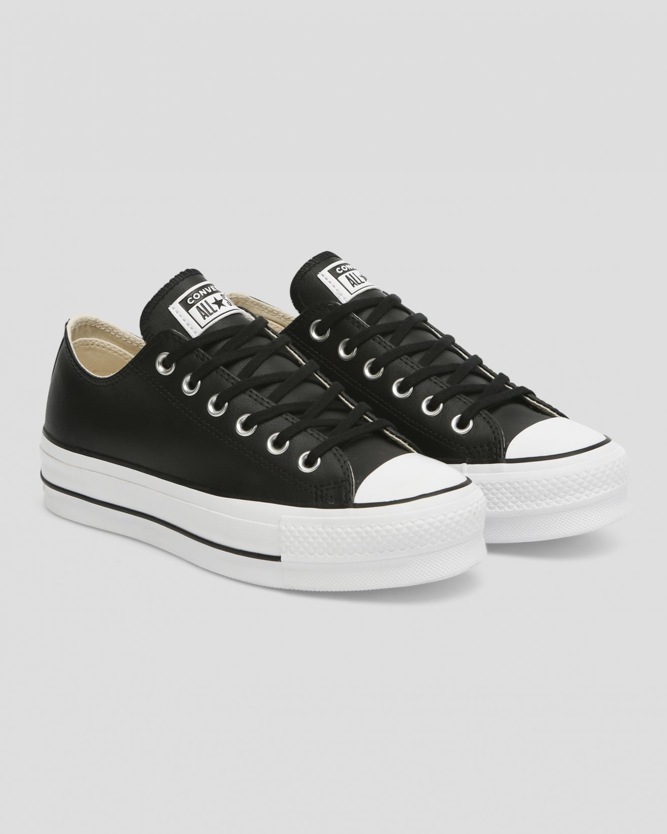 Converse Chuck Taylor Lift Leather Low Black