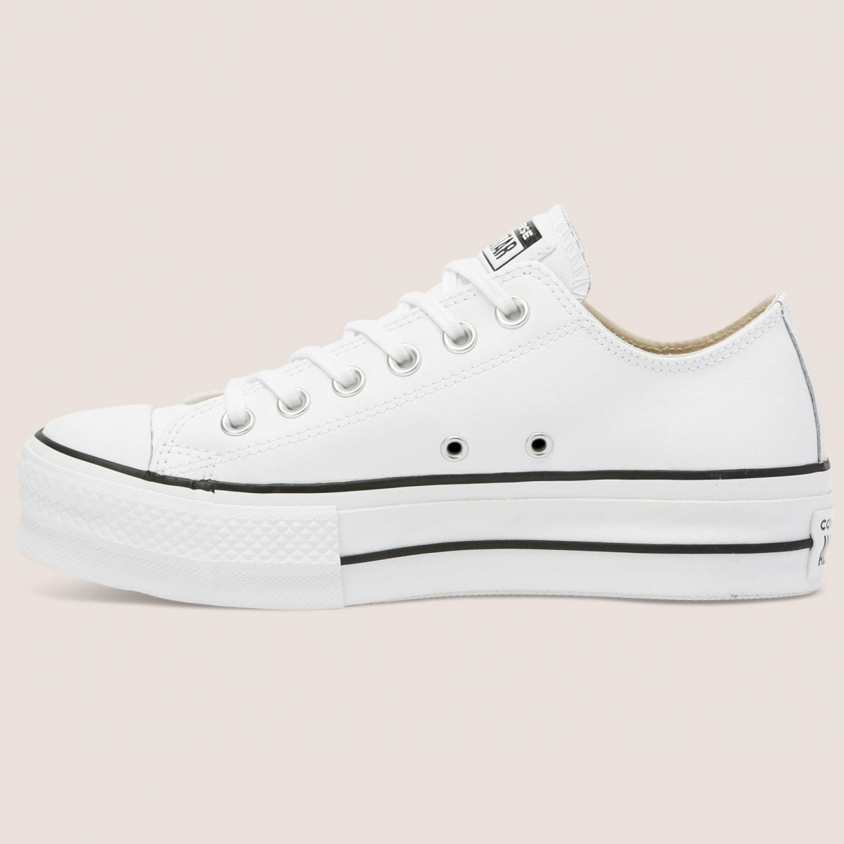 Converse Chuck Taylor Lift Platform Low Leather White