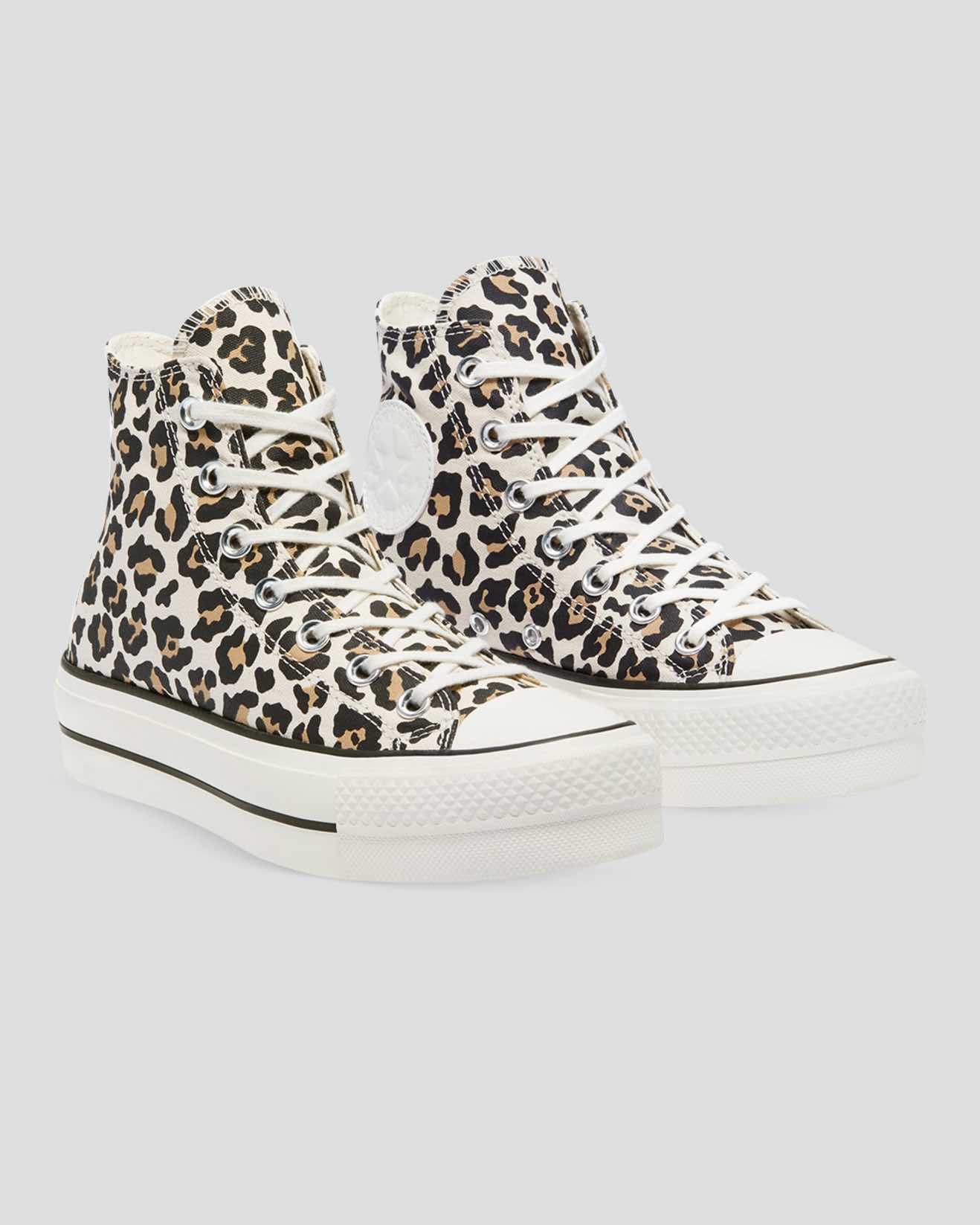 Converse Chuck Taylor Platform High Top Leopard Print