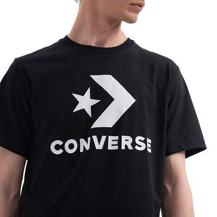 Converse Star Chevron Tee Shirt Black