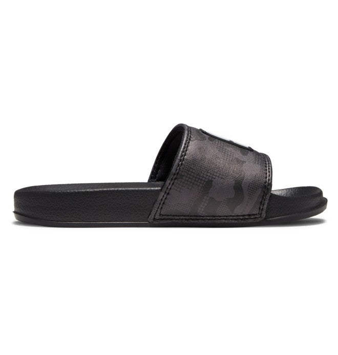 DC Slides Black/Camo Kids