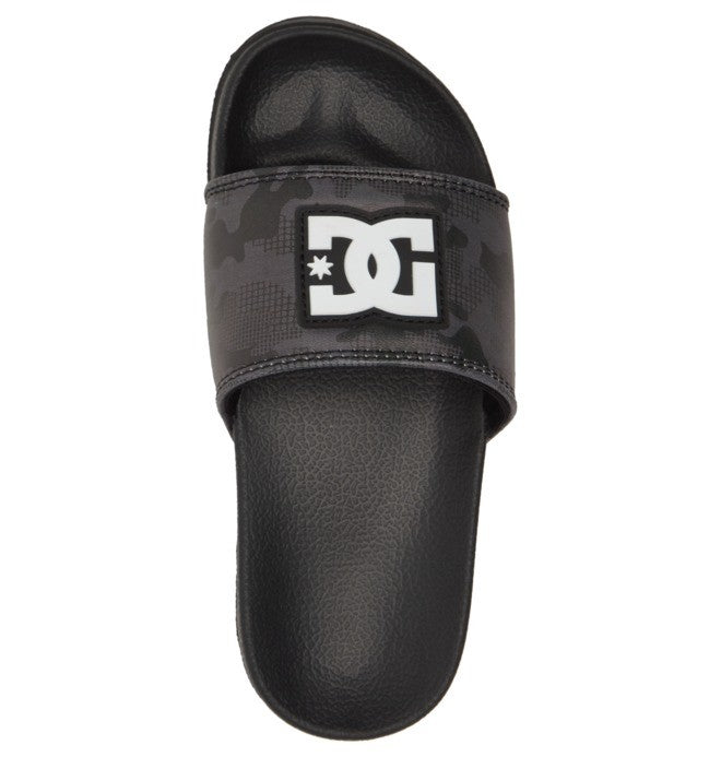 DC Slides Black/Camo Kids