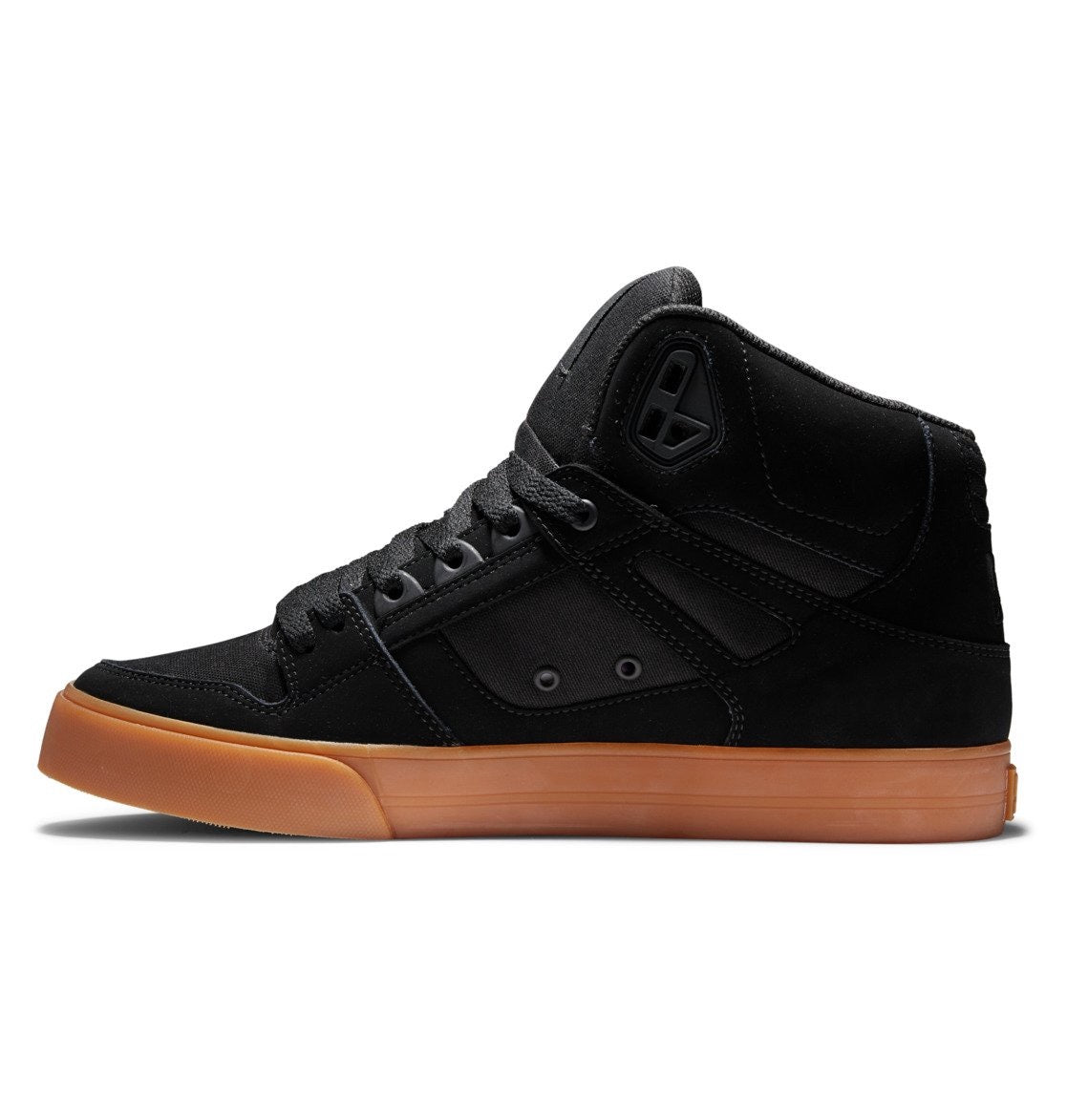 DC Pure High-Top Black/Gum