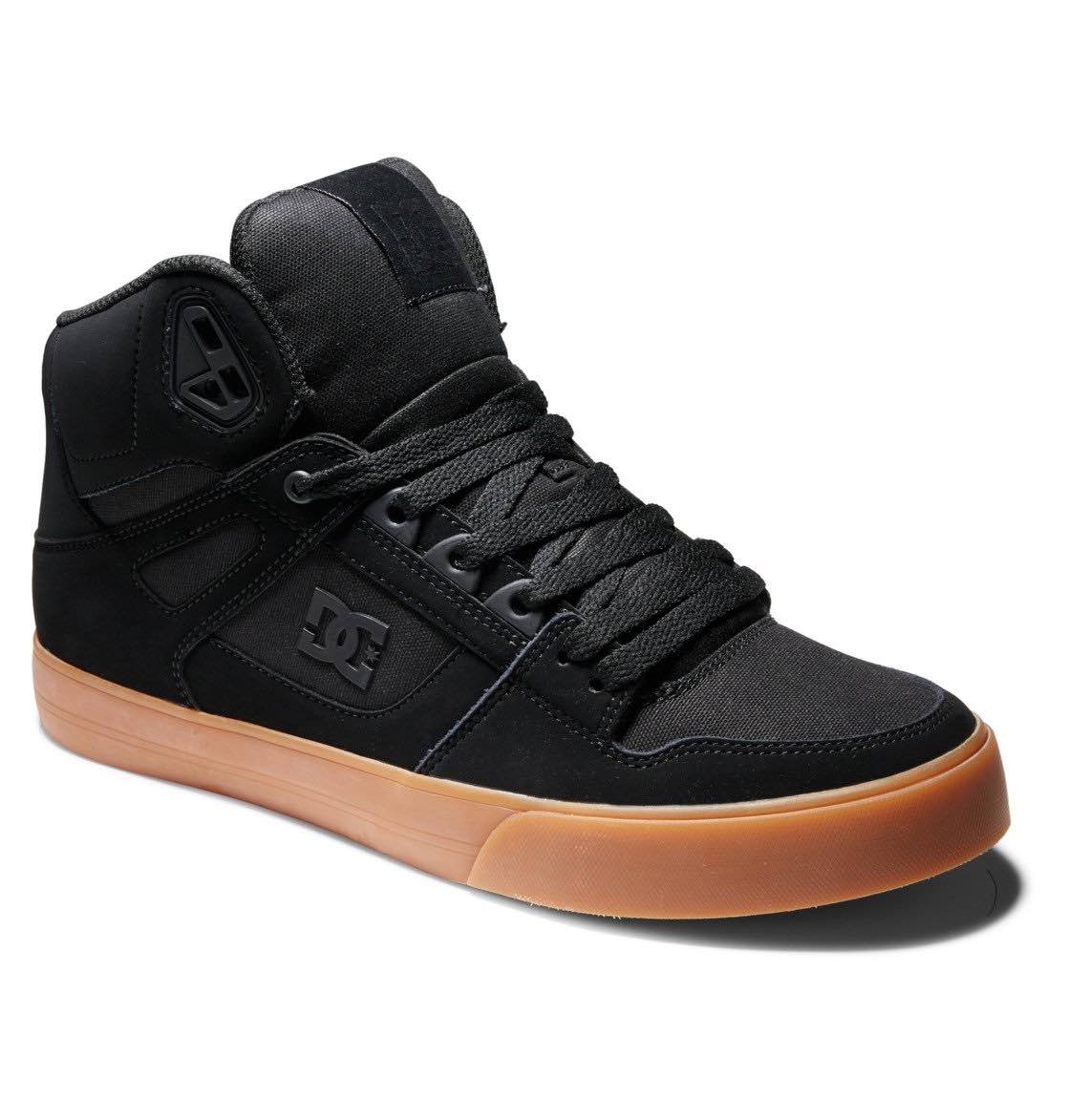 DC Pure High-Top Black/Gum