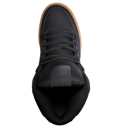 DC Pure High-Top Black/Gum