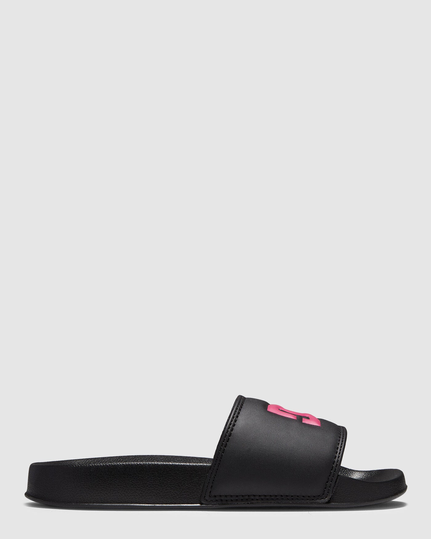 DC Slides Black/Crazy Pink