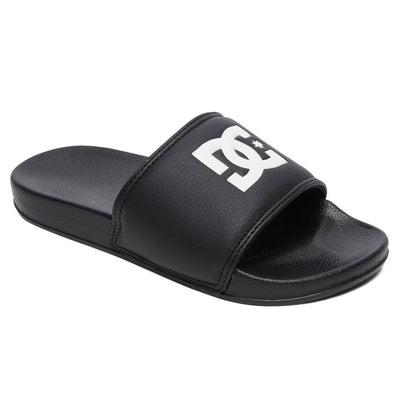 DC Slides Black/White Kids