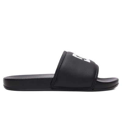 DC Slides Black/White Kids