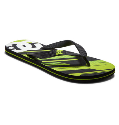 DC Spray Jandal Metallic Green/Black