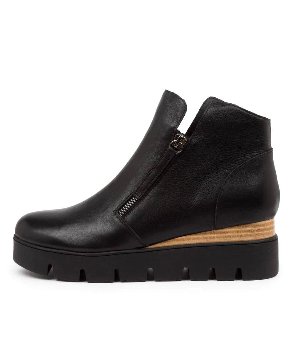 DJ Radio Black/Natural/Black Boot