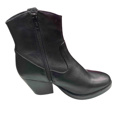 EOS Vander black leather boot