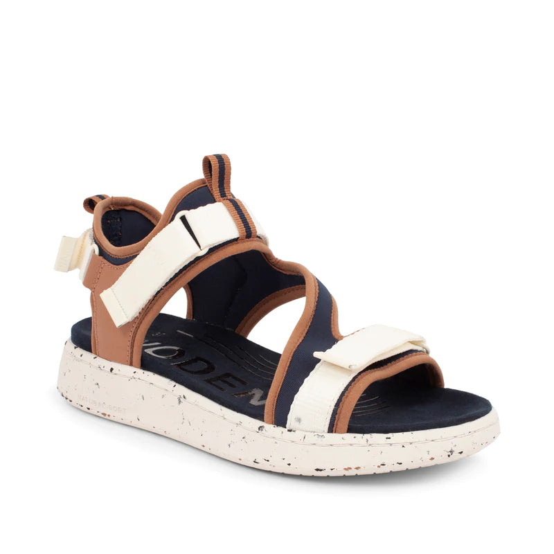 Woden Emilie Navy Sandal