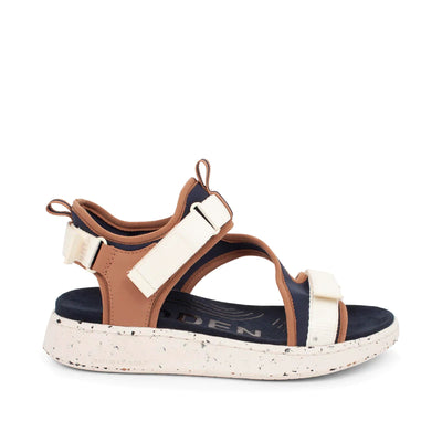 Woden Emilie Navy Sandal