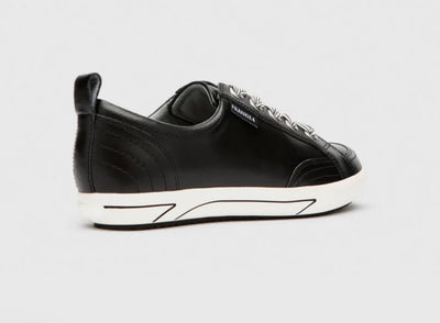 Frankie4 Ellie IV Black Leather Sneaker