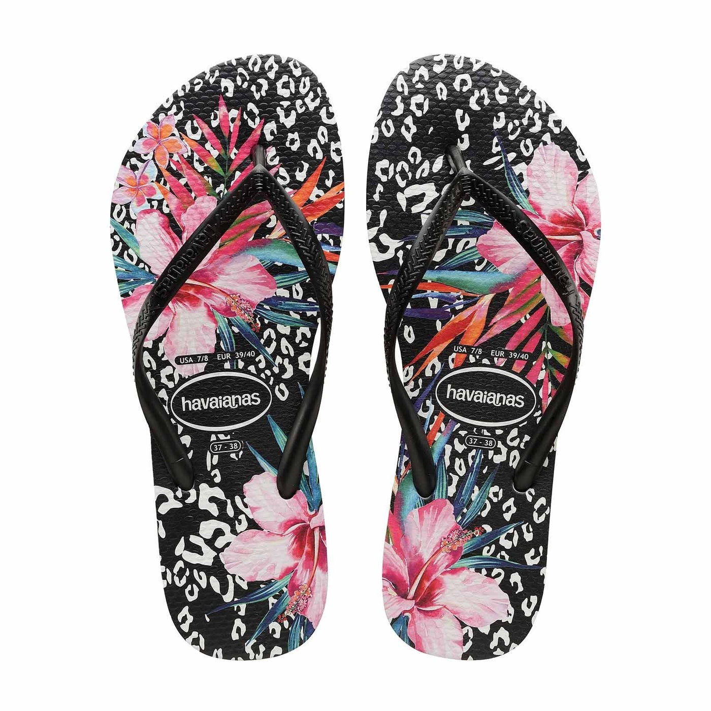 Havaianas Slim Animal Floral Kids Jandals