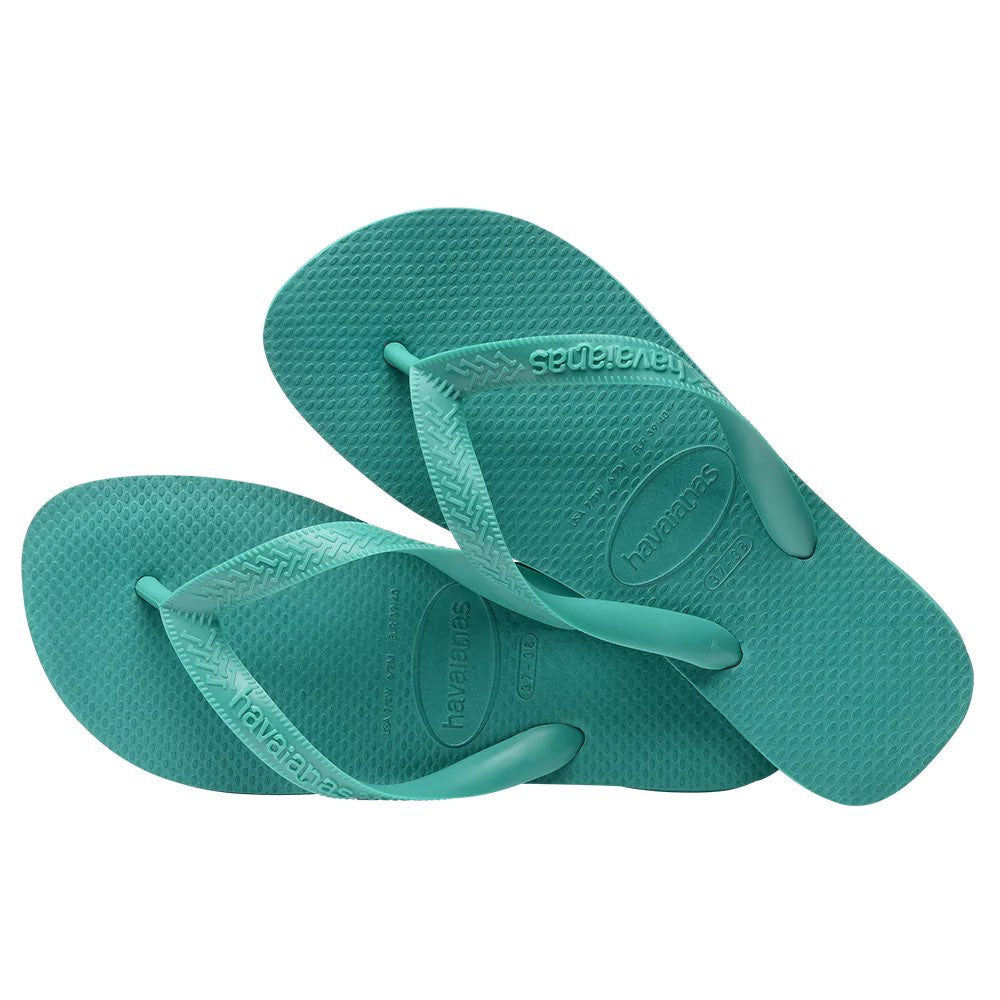 Havaianas Top Classic Jandals Green Freshness Gr8 Gear NZ top view of pair