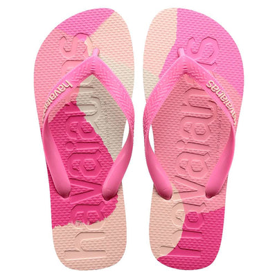 Havaianas Top Logomania Crystal Rose Jandals Gr8 Gear NZ Pair