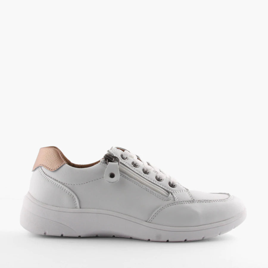 Natural Comfort Dulcera White Leather Sneaker