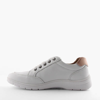 Natural Comfort Dulcera White Leather Sneaker