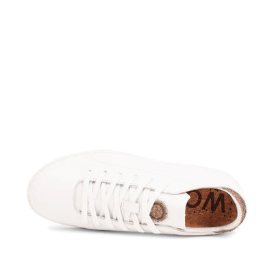 Woden Jane White Leather Sneaker