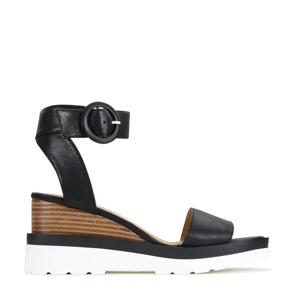 EOS Joey Black Sandal