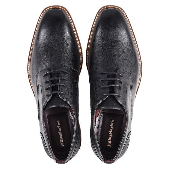Julius Marlow Brake Black Leather Shoe