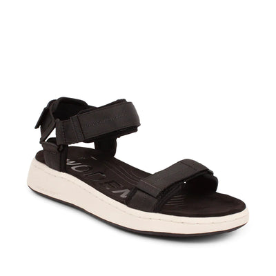 Woden Line Black Sandal