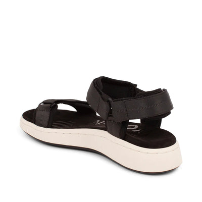 Woden Line Black Sandal