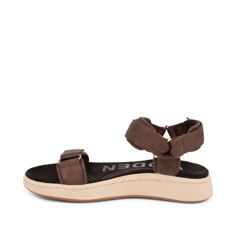 Woden Line Brown Sandal