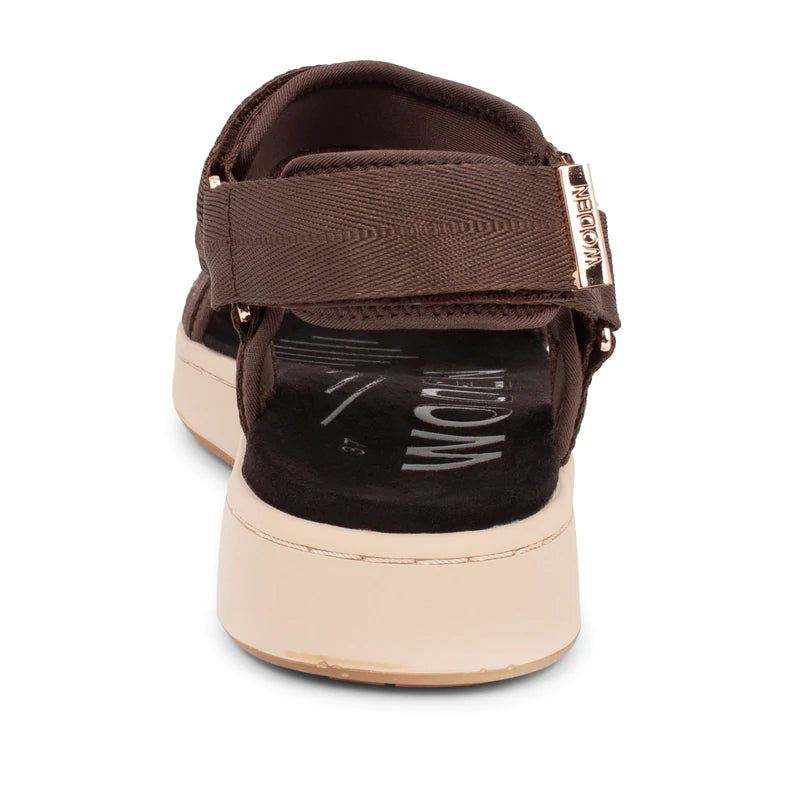 Woden Line Brown Sandal