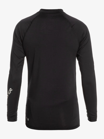 Quiksilver All Time Rash Shirt Black Long Sleeved Gr8 Gear NZ