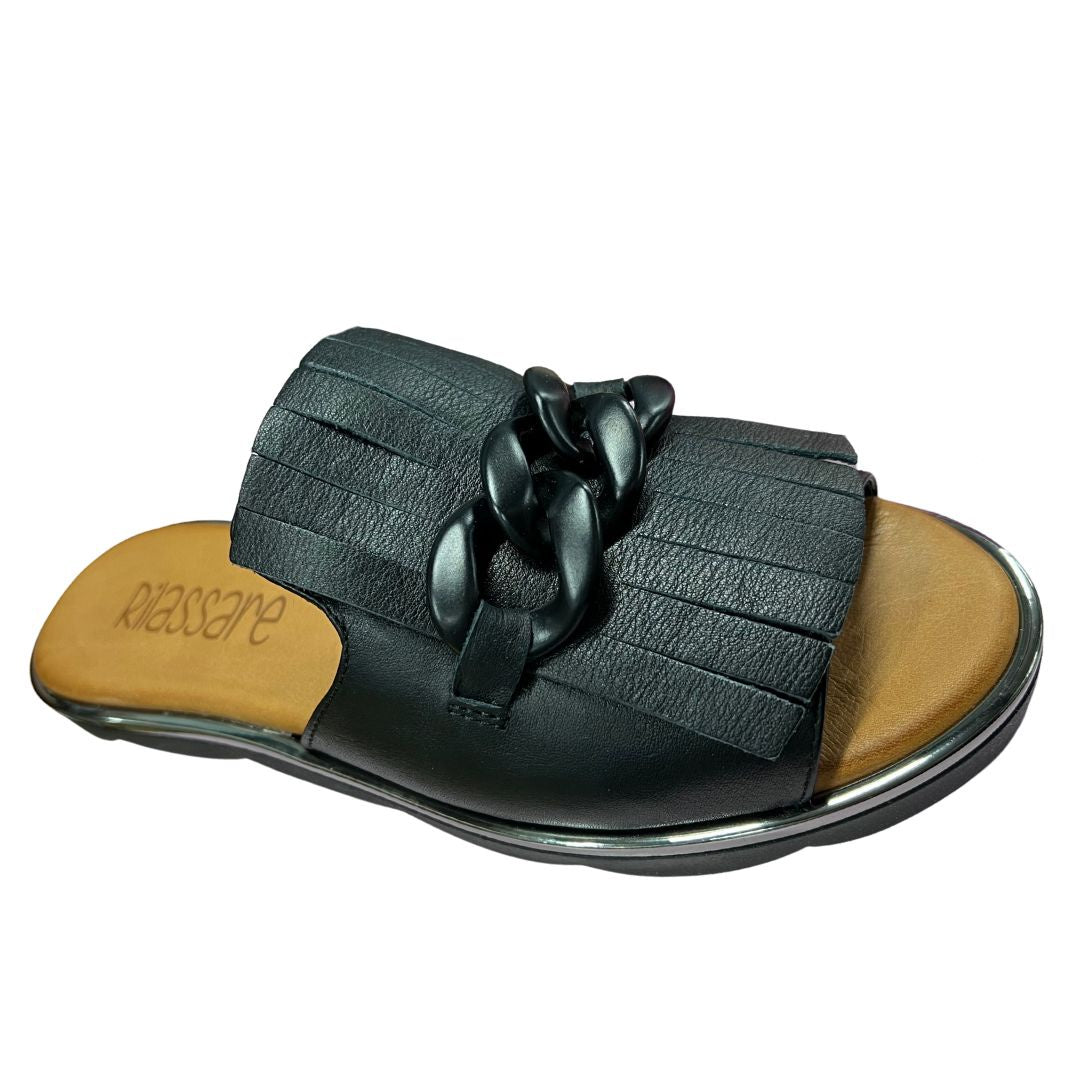 Rilassare Tumult Black Sandal