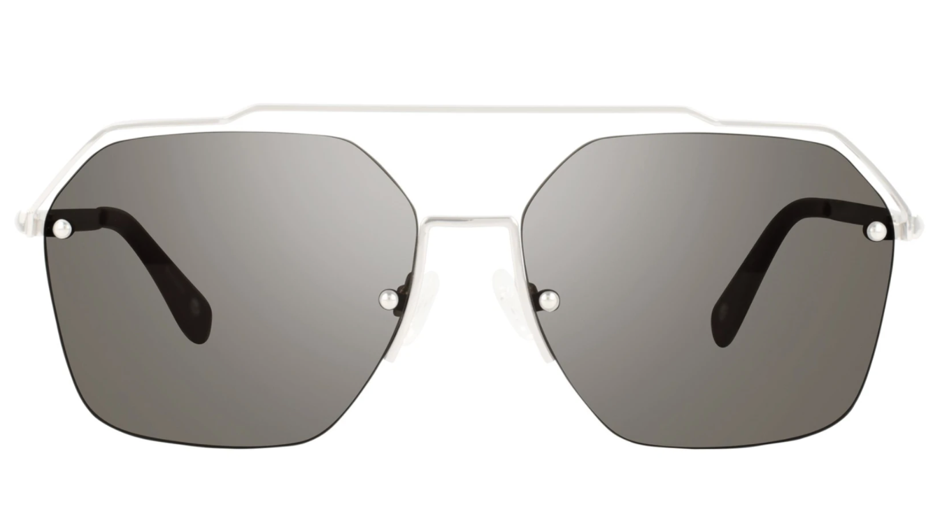 Prive The One Antique Silver Sunglasses