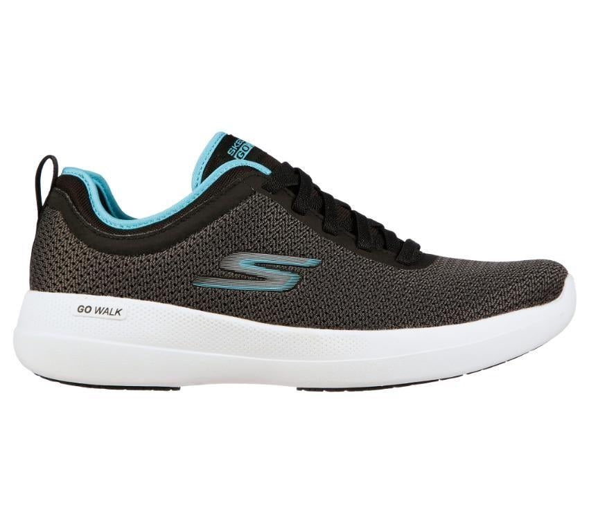 Skechers Go Walk Stability Black/Turquoise