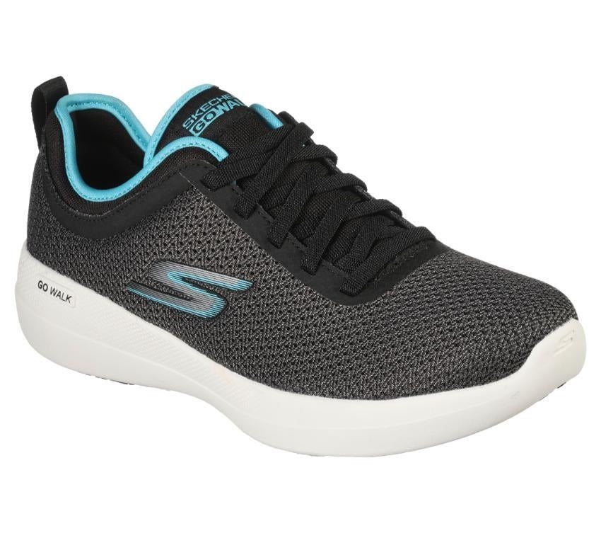 Skechers Go Walk Stability Black/Turquoise