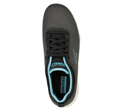 Skechers Go Walk Stability Black/Turquoise