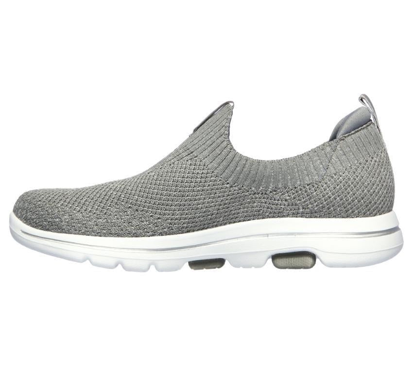 Skechers Womens Go Walk 5 Trendy Grey