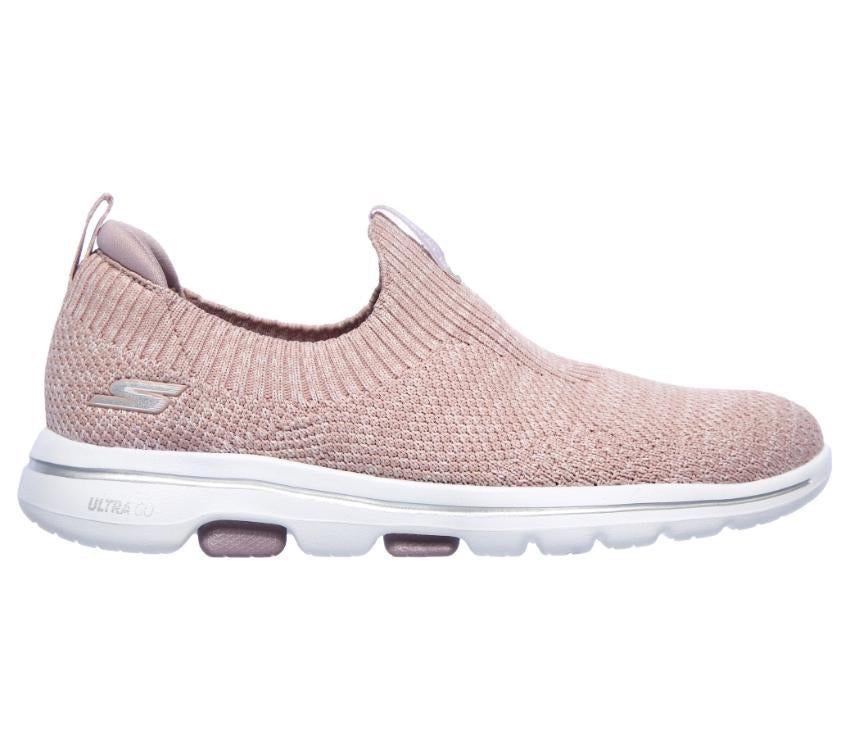 Skechers Womens Go Walk 5 Trendy Mauve