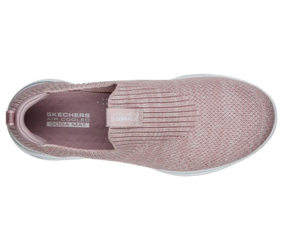 Skechers Womens Go Walk 5 Trendy Mauve