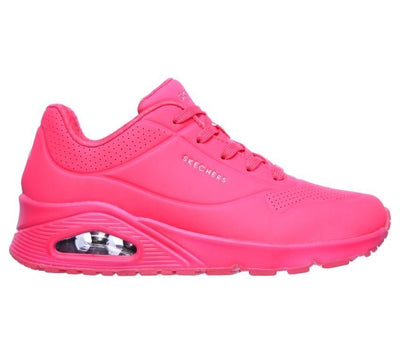 Skechers Uno Woman's Night Shades Neon Pink