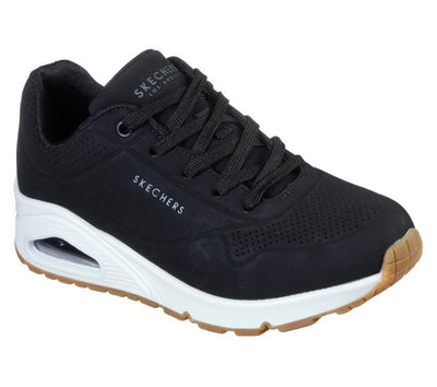 Skechers Uno Woman's Stand On Air Black/White