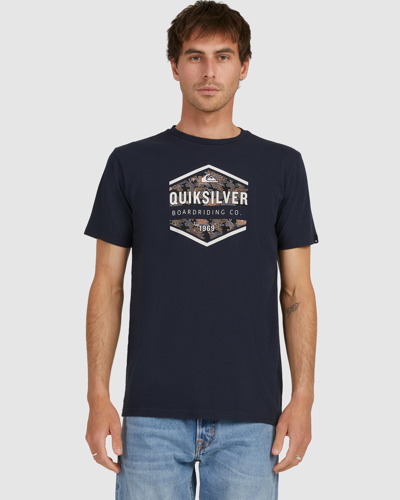 Quiksilver Mix Master Navy Tshirt