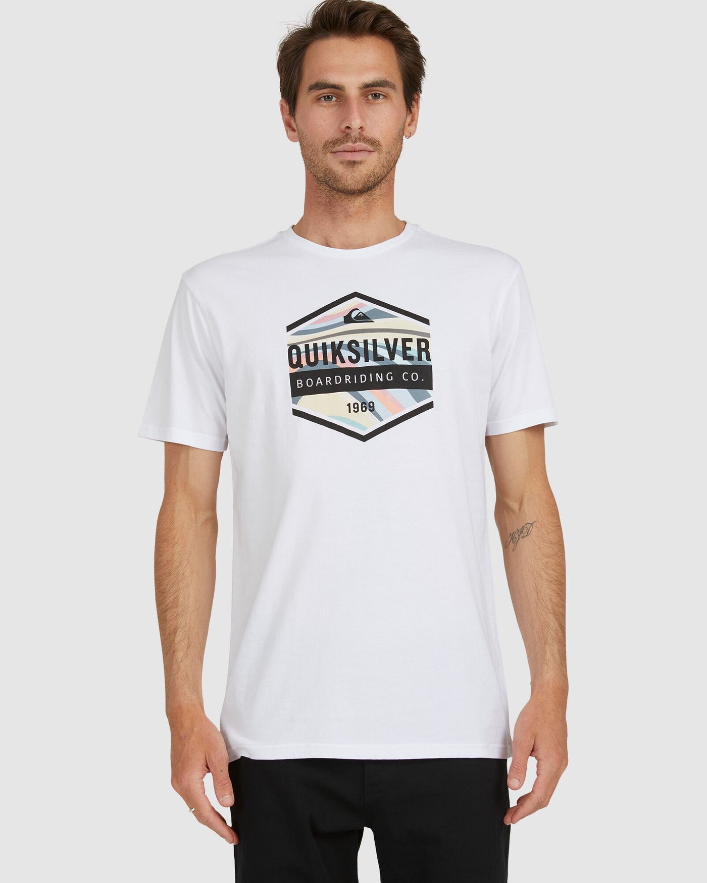 Quiksilver Mix Masters SS Tshirt White