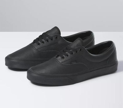 Vans Leather ERA Shoe Black