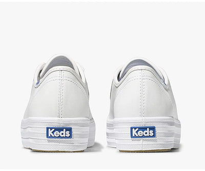 Keds Triple Kick White Leather Sneaker